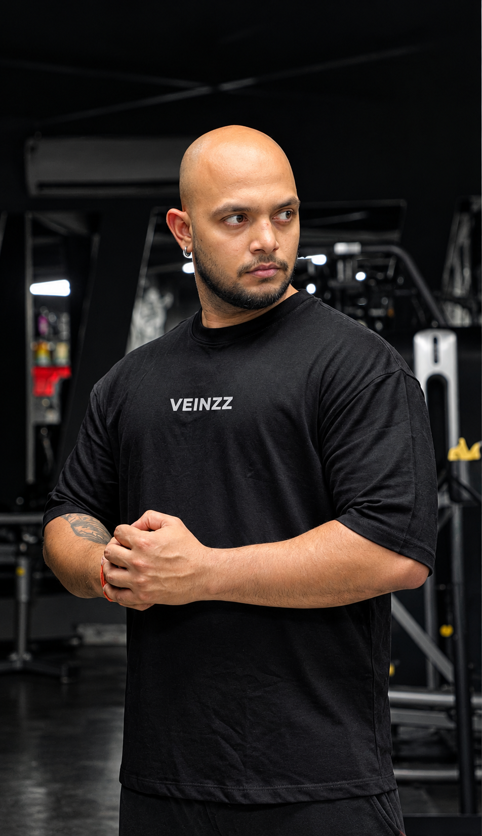Forge Black Oversize Tee