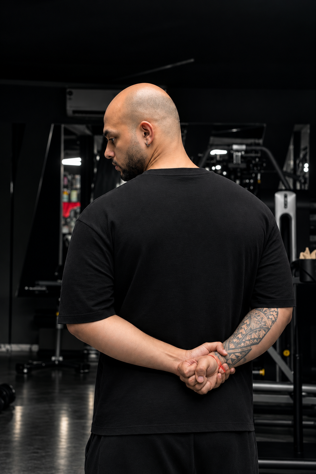 Forge Black Oversize Tee